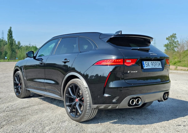 Jaguar F-Pace cena 389998 przebieg: 50000, rok produkcji 2020 z Katowice małe 407